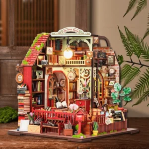 DIY Wooden Mini Doll Houses Handmade 3D Puzzle Assembly Building Toys Bedroom Decoration With Furniture Doll House Toys Gifts